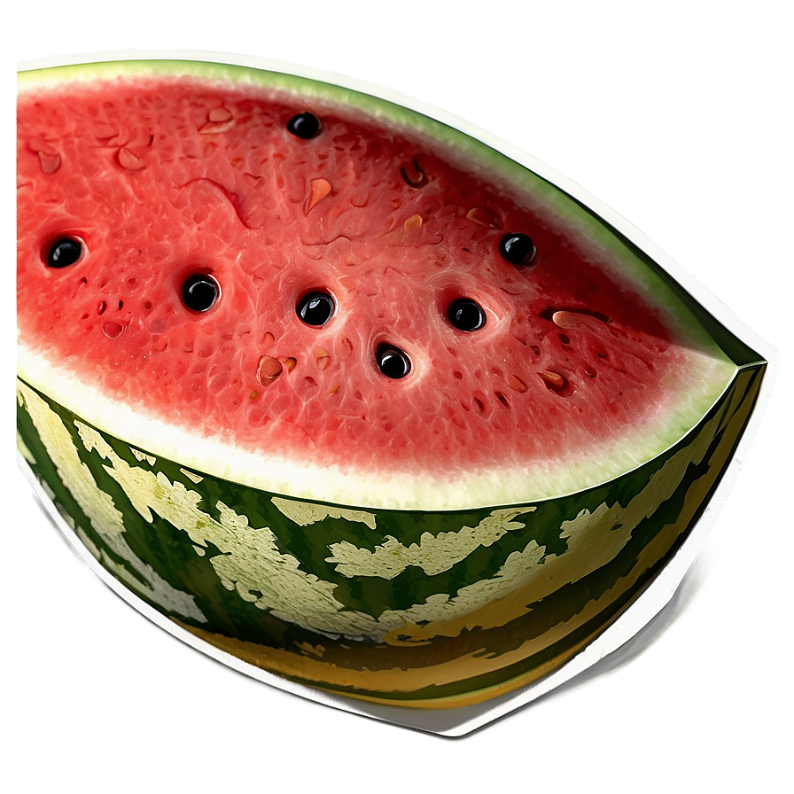 Textured Watermelon Slice Png 92 PNG image