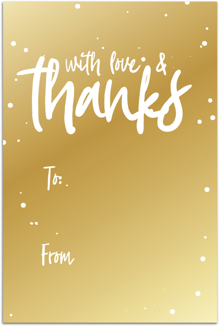 Thank You Card Design PNG image