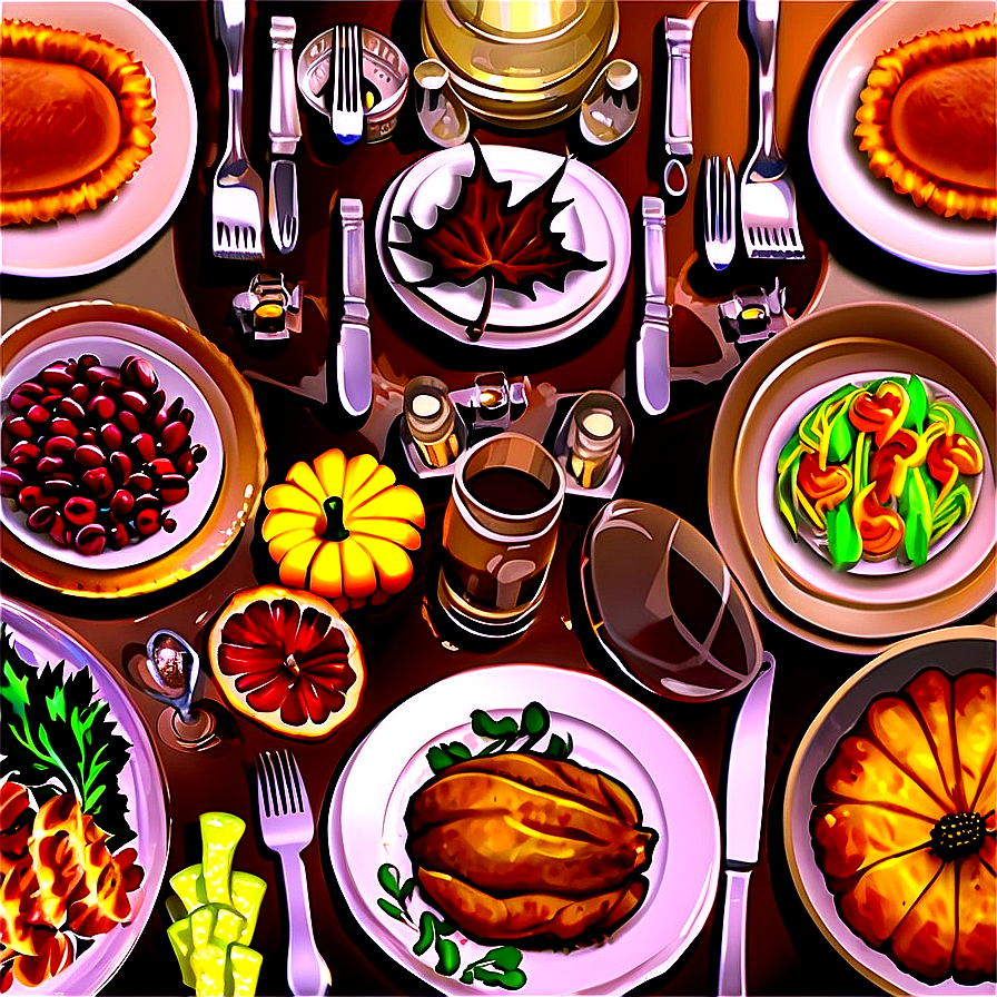 Thanksgiving Dinner Png 87 PNG image