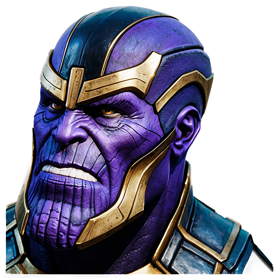 Thanos Character Art Png Qjh PNG image