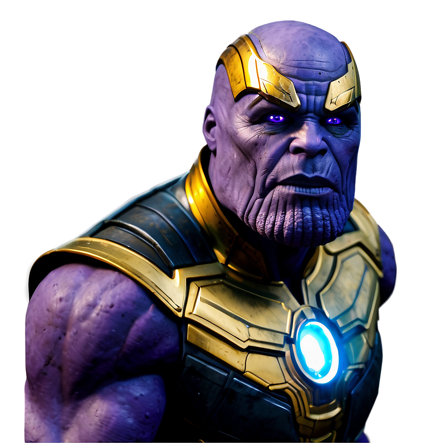 Thanos In Action Scene Png 05212024 PNG image