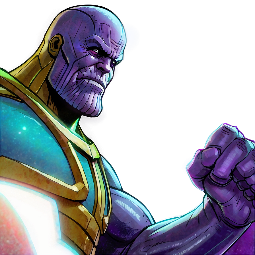 Thanos In Meditation Png Fas PNG image