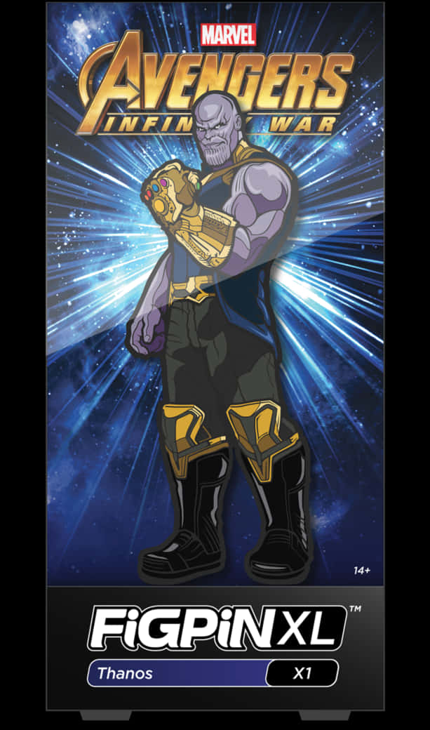 Thanos Infinity War Figpin X L PNG image