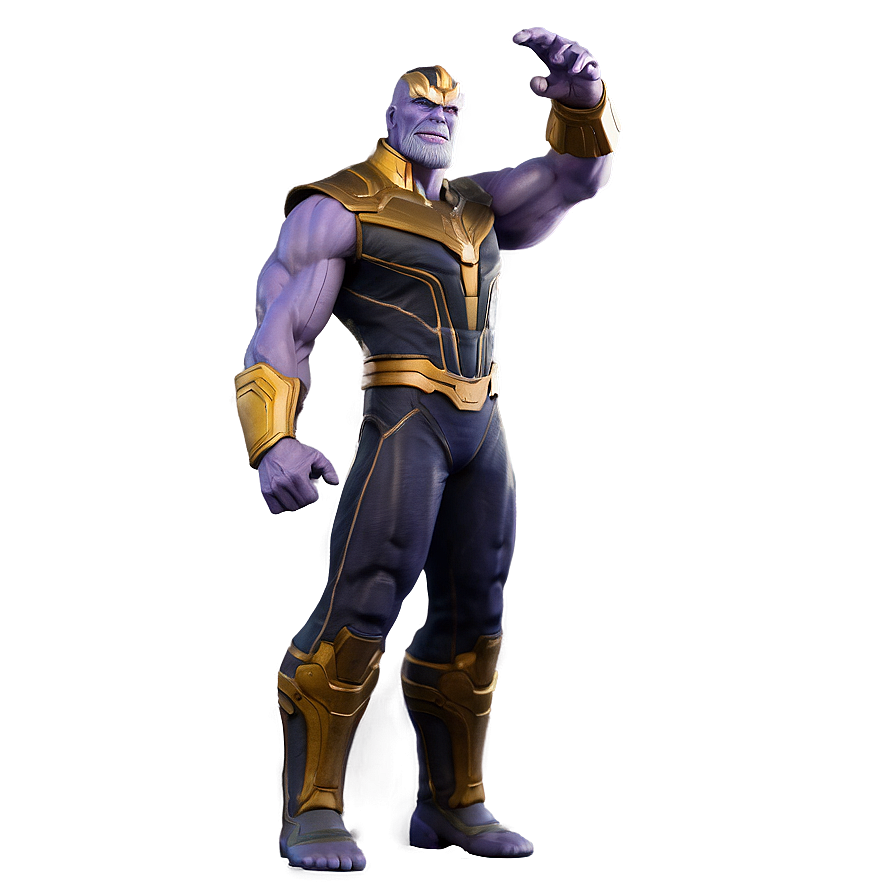 Thanos Legendary Pose Png Fph PNG image