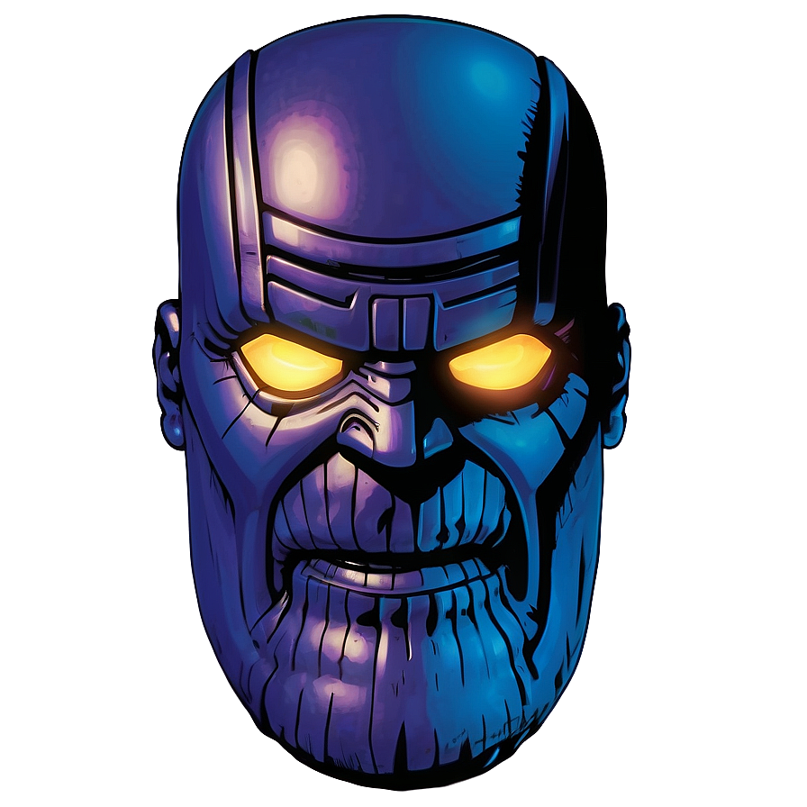 Thanos Shadow Silhouette Png 05212024 PNG image
