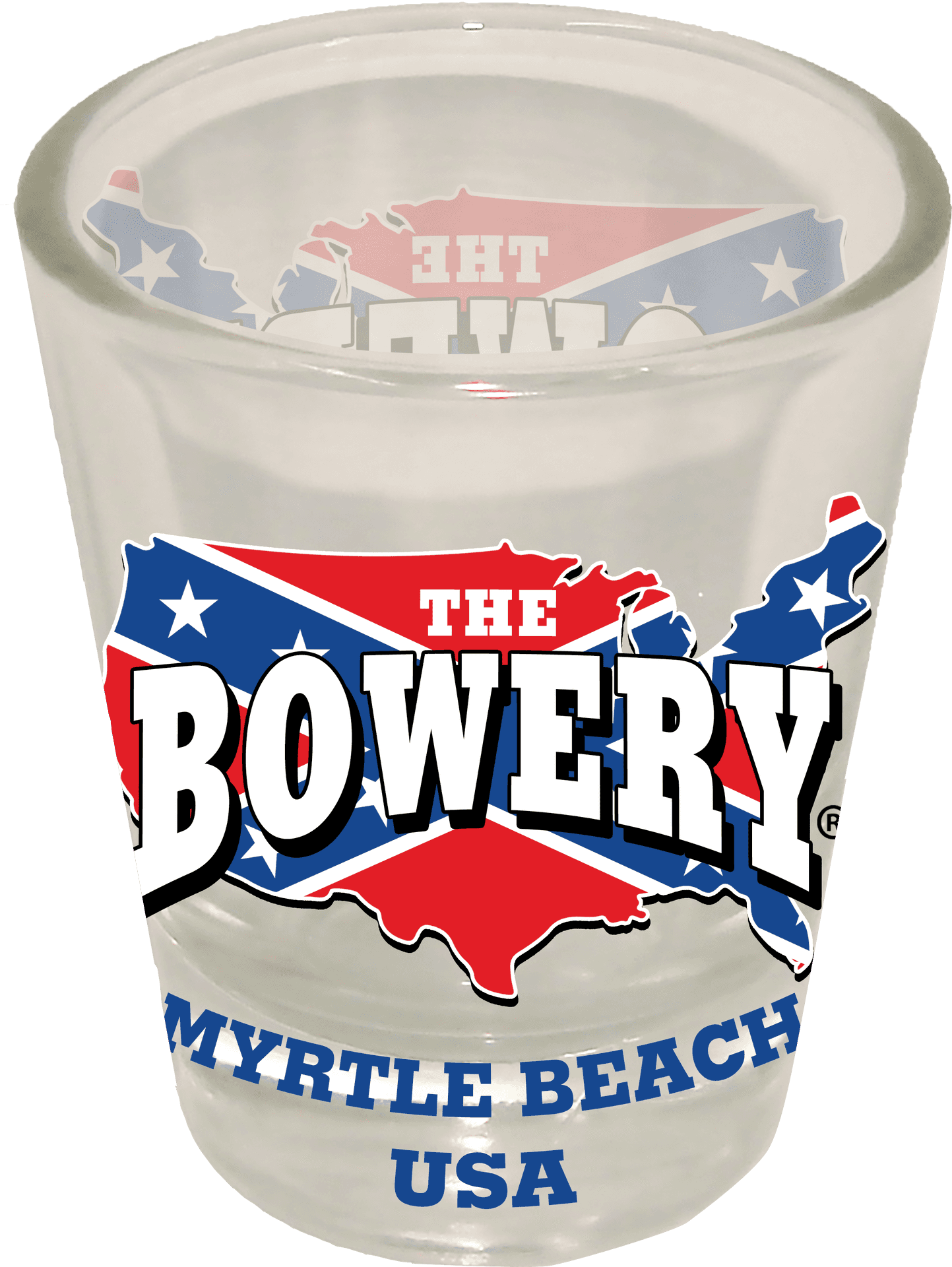 The Bowery Myrtle Beach U S A Glassware PNG image