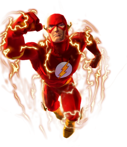 The_ Flash_in_ Action.png PNG image