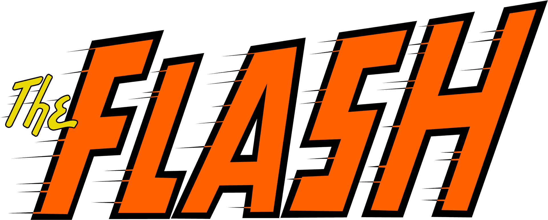 The_ Flash_ Logo_ Orange_and_ Yellow PNG image