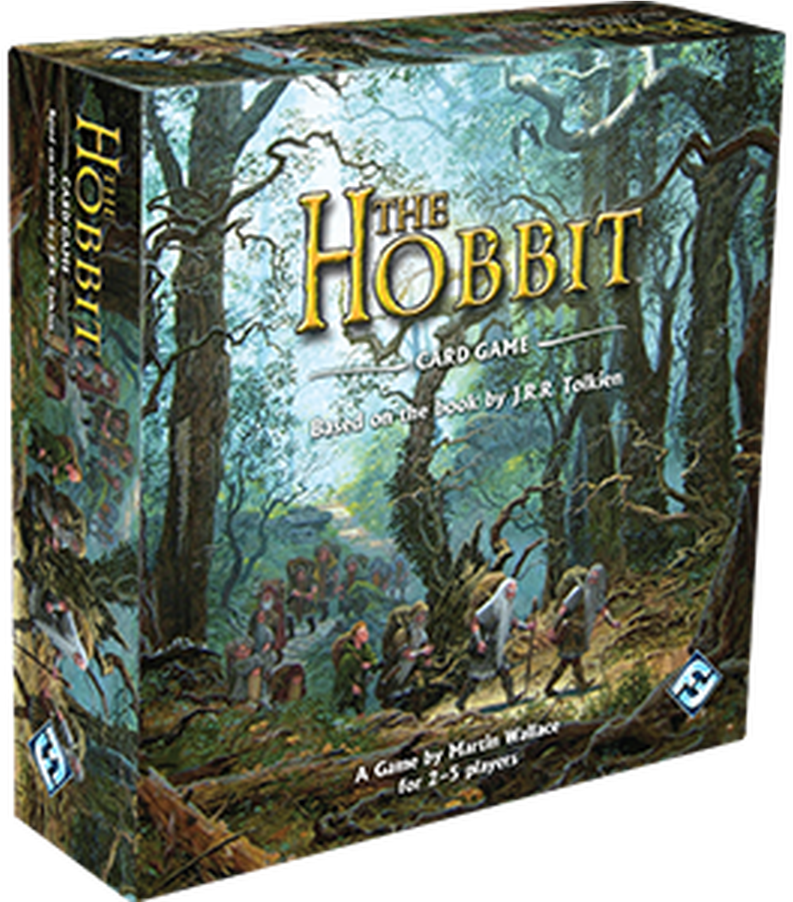 The Hobbit Card Game Box Art PNG image