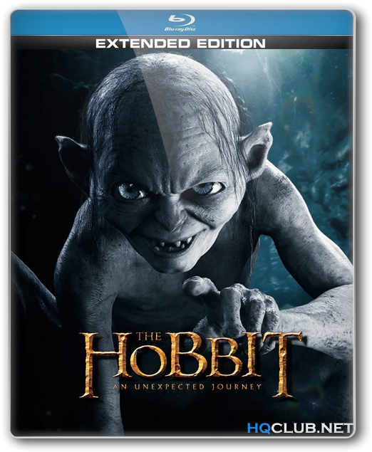 The Hobbit Extended Edition Blu Ray Cover PNG image