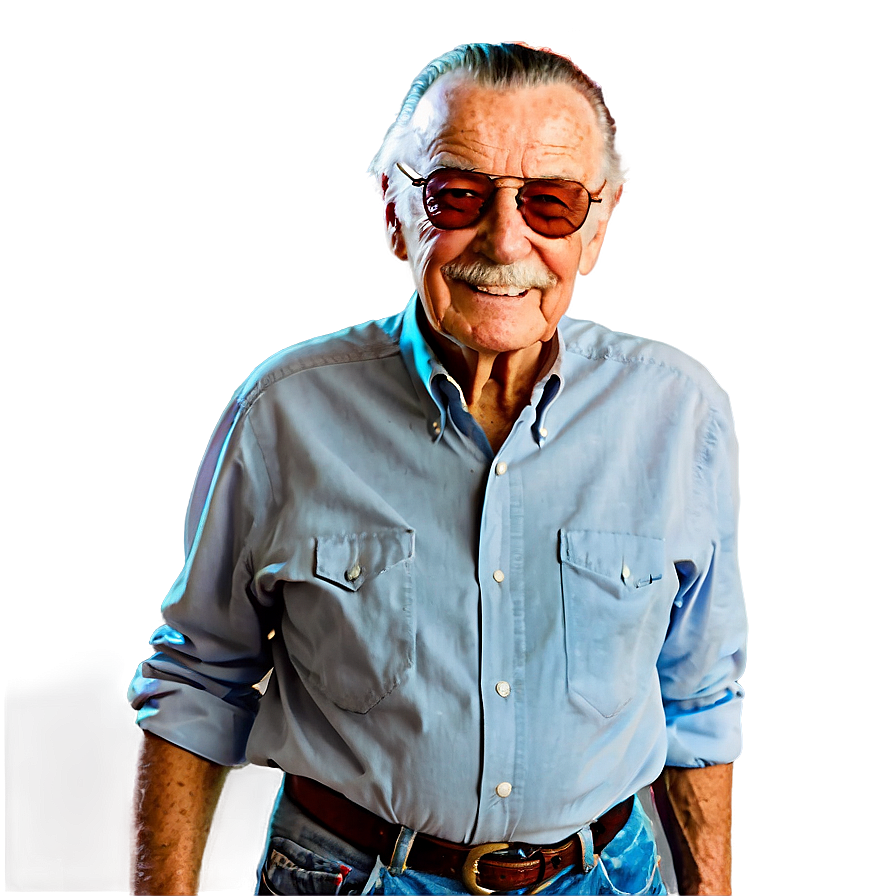 The Incredible Stan Lee Creator Png Hoc97 PNG image