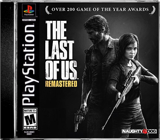 The Lastof Us Remastered P S4 Cover PNG image