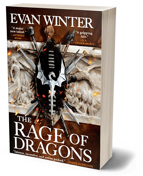 The Rageof Dragons Book Cover PNG image