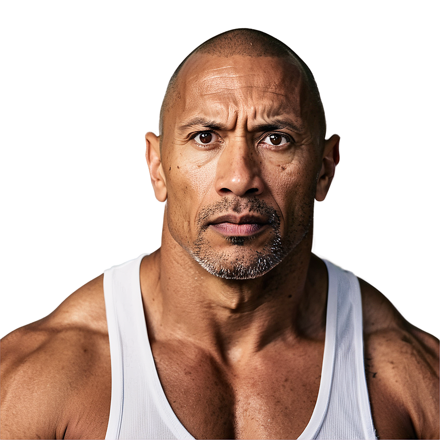 The Rock Eyebrow Raise Png Dar PNG image