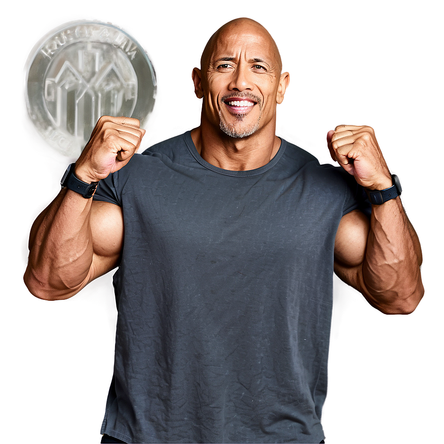 The Rock In Casual Wear Png 05232024 PNG image