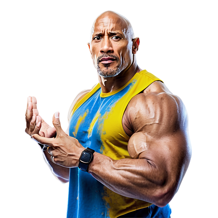 The Rock In Gym Png 21 PNG image