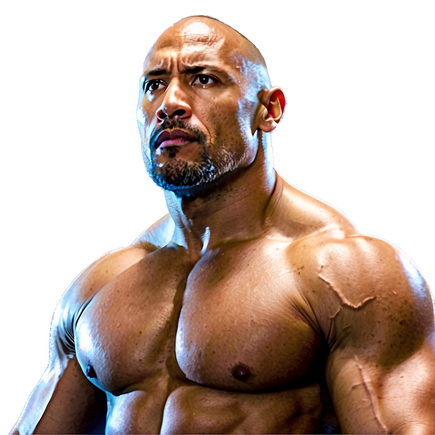 The Rock In Wrestling Ring Png 12 PNG image