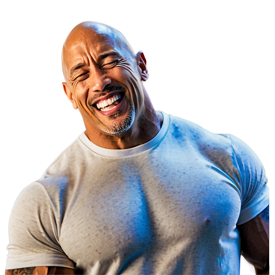 The Rock Laughing Png Meu PNG image