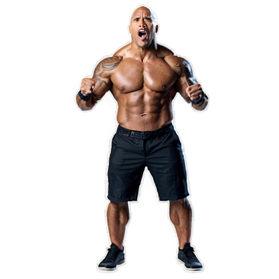 The Rock Movie Star Png 05232024 PNG image