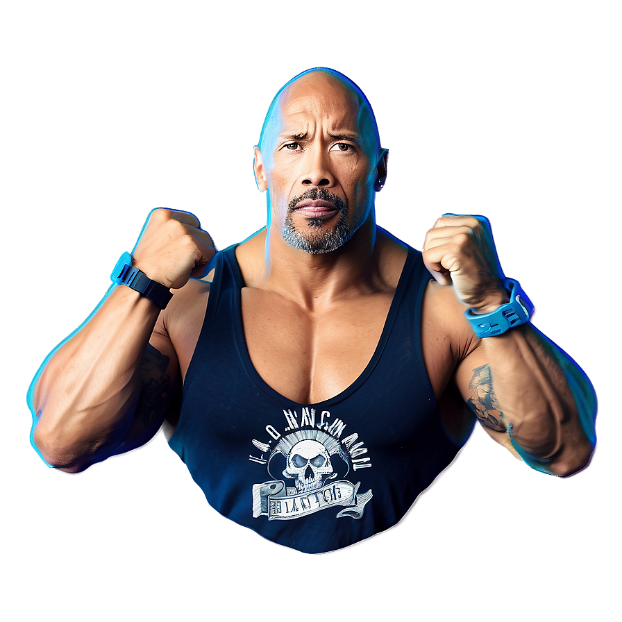 The Rock Tattoo Design Png 8 PNG image