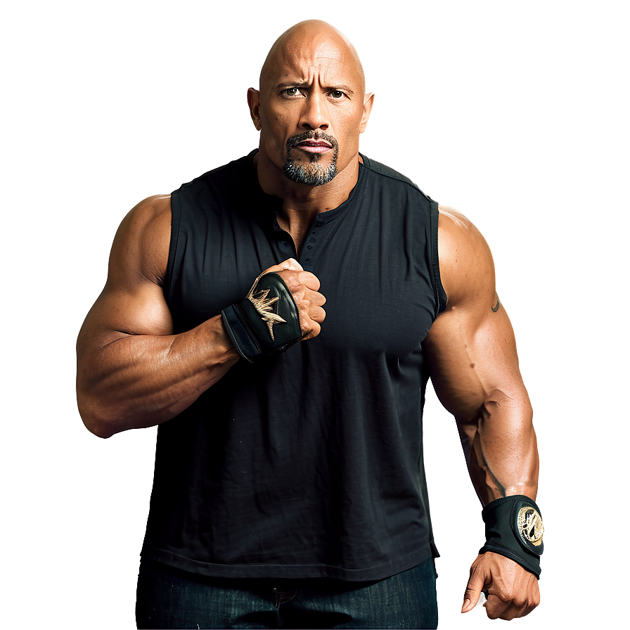 The Rock Wwe Champion Png Gwd28 PNG image