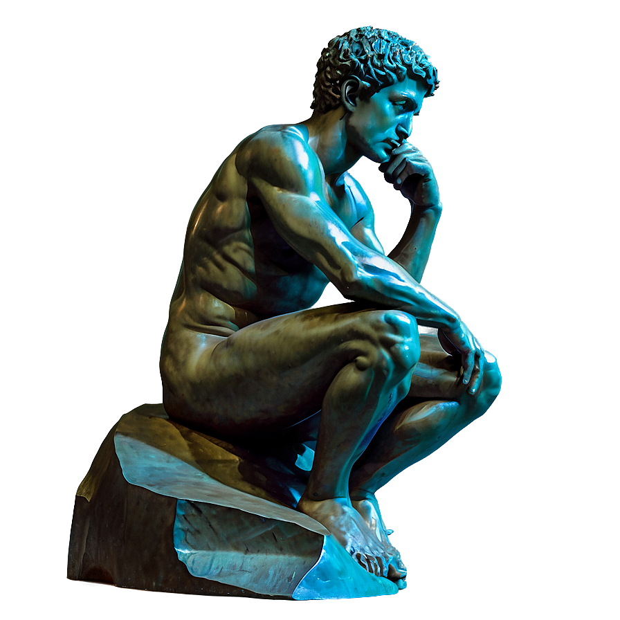 The Thinker Timeless Appeal Png Xjw PNG image