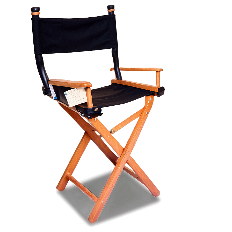 Theater Director Chair Png 06252024 PNG image