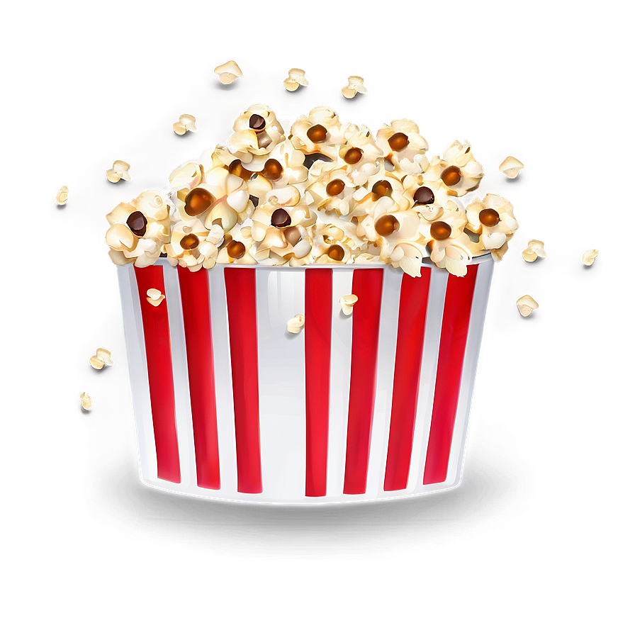 Theatre Popcorn Bucket Png 2 PNG image