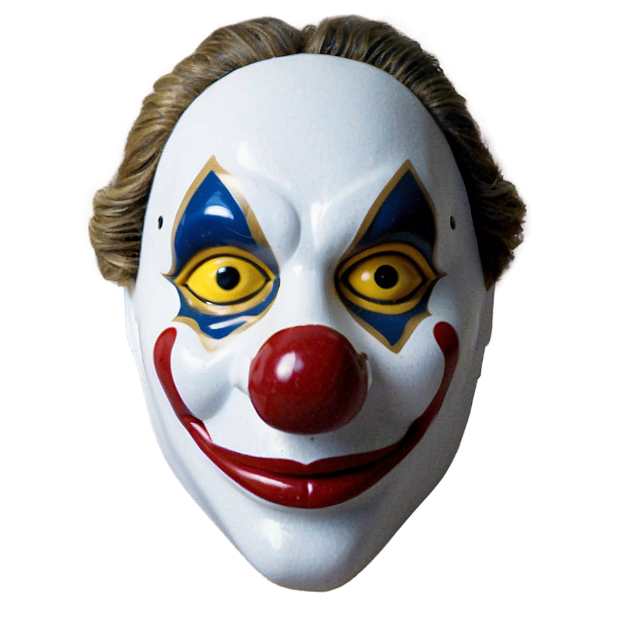 Theatrical Clown Mask Png Xei PNG image