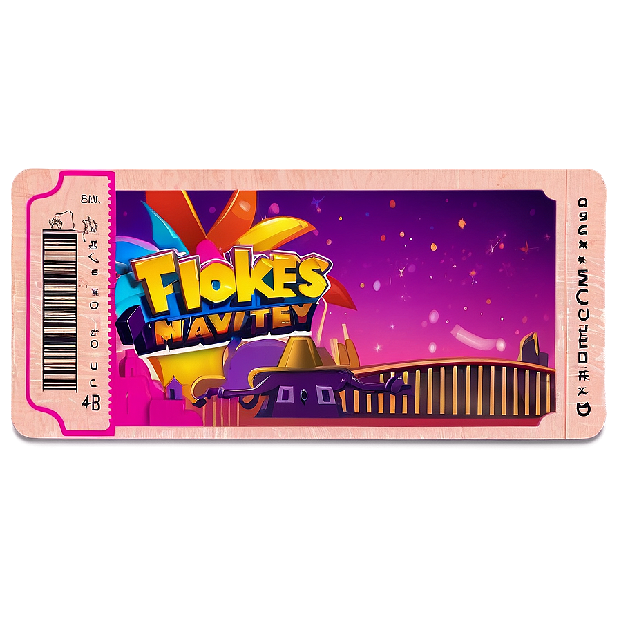 Theme Park Ticket Png Wvw PNG image