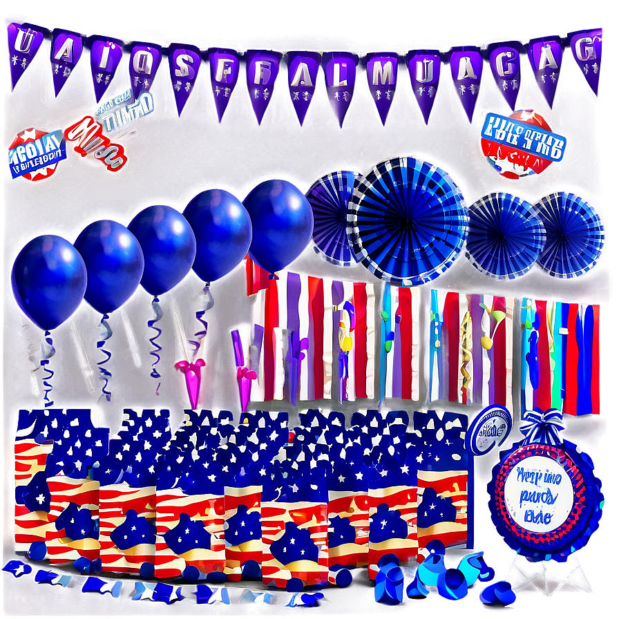 Theme Party Decor Png 05212024 PNG image