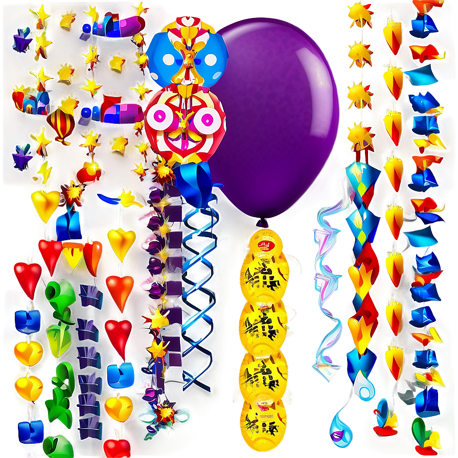 Theme Party Decor Png Yvd7 PNG image