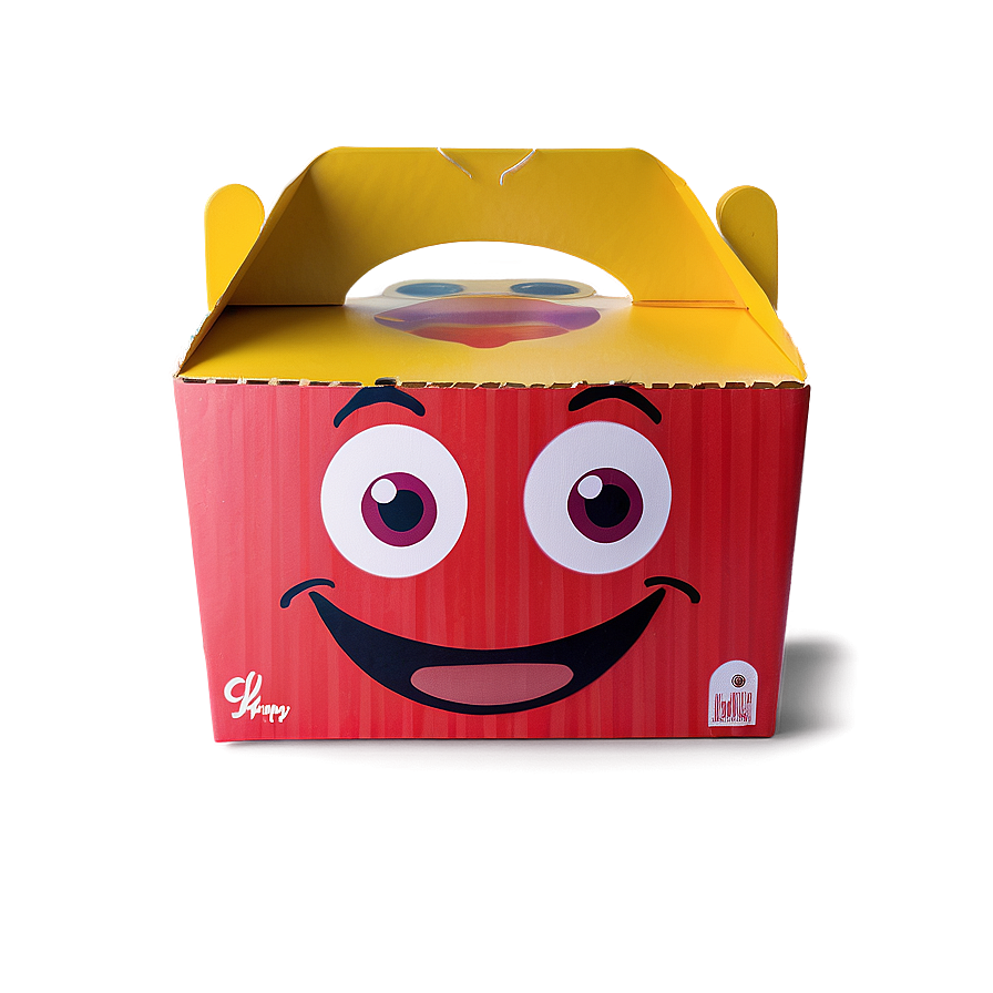 Themed Happy Meal Box Design Png 84 PNG image