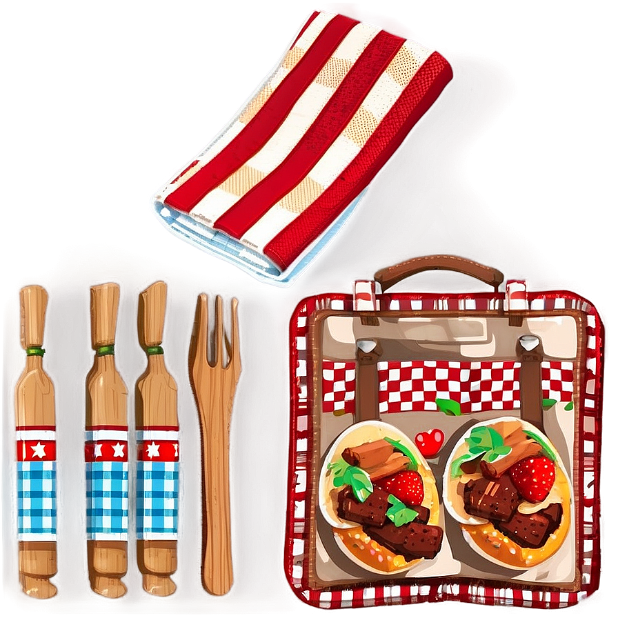 Themed Picnic Blanket Png Vyk89 PNG image