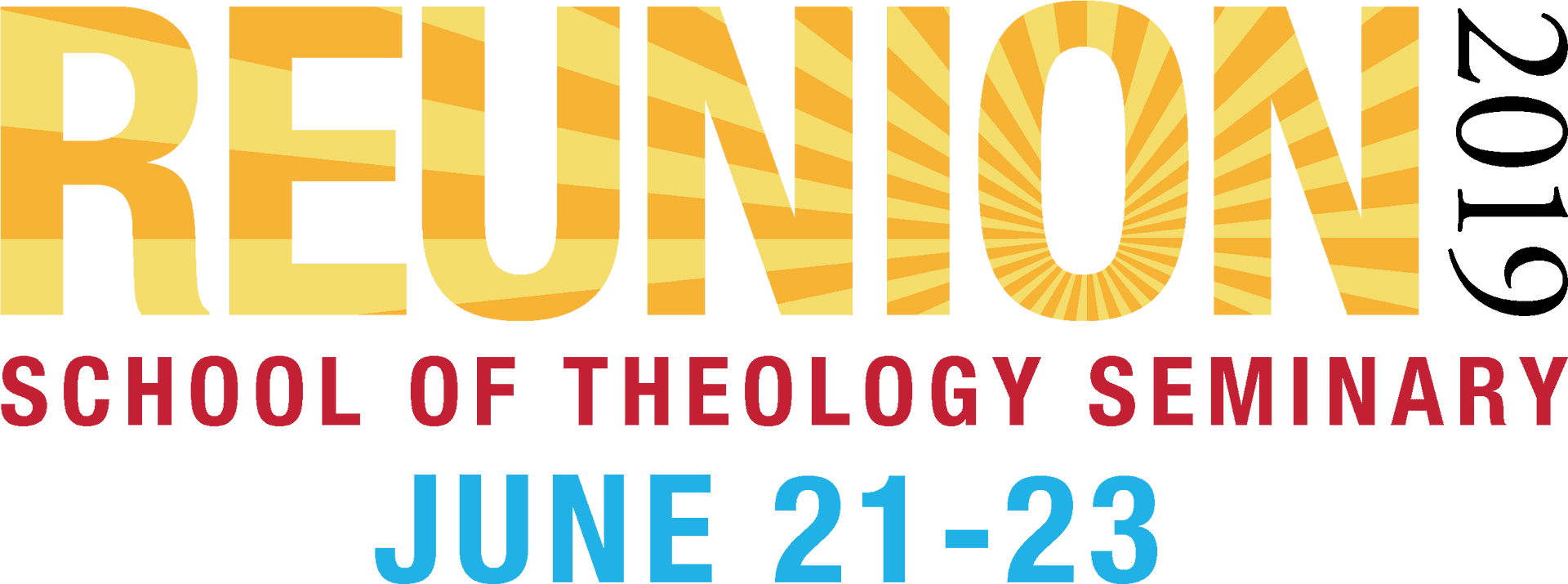 Theology Seminary Reunion Event Graphic PNG image