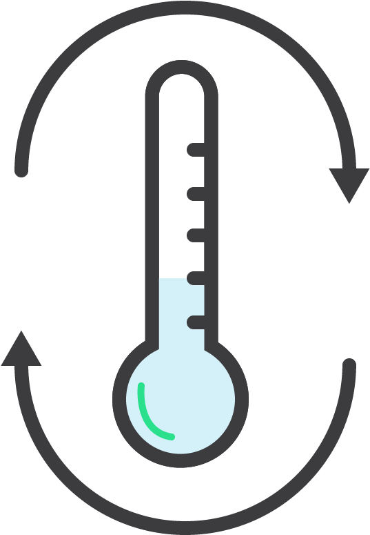 Thermometer Icon Cool Temperature PNG image