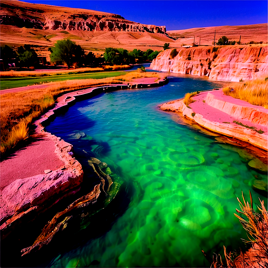 Thermopolis Hot Springs Wyoming Png 06252024 PNG image