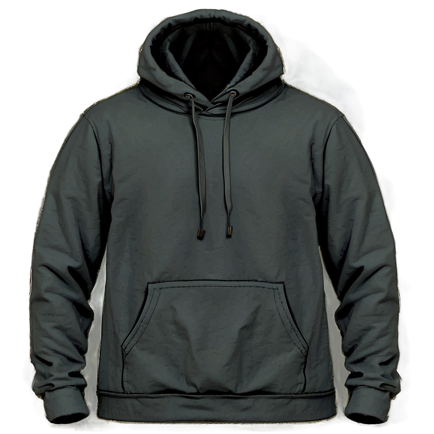 Thick Fabric Black Hoodie Png Ahb PNG image