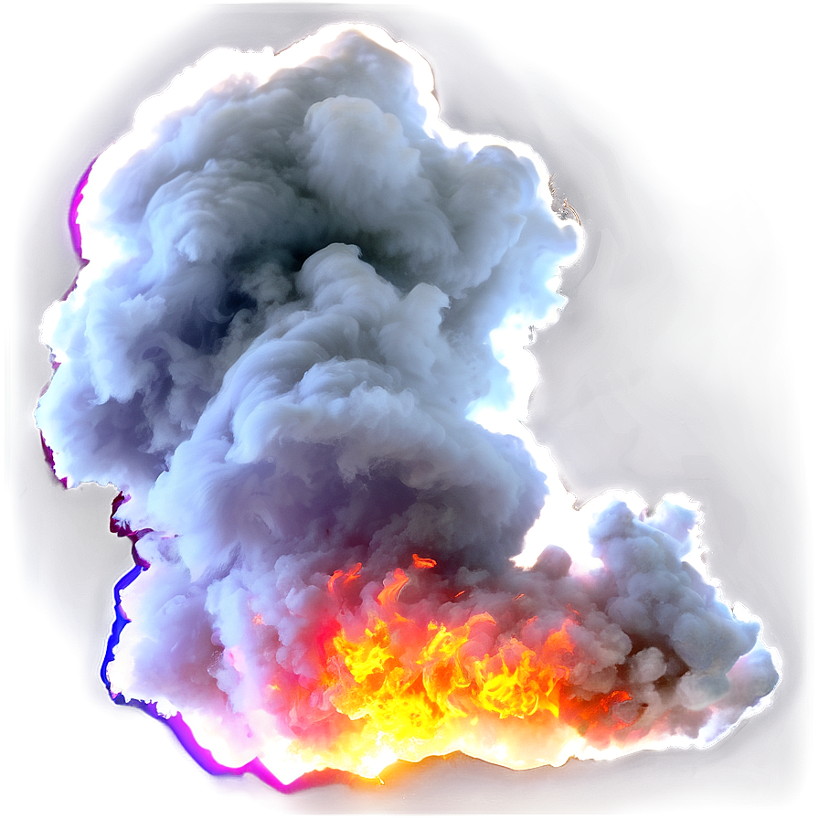 Thick Fire Smoke Png 05252024 PNG image