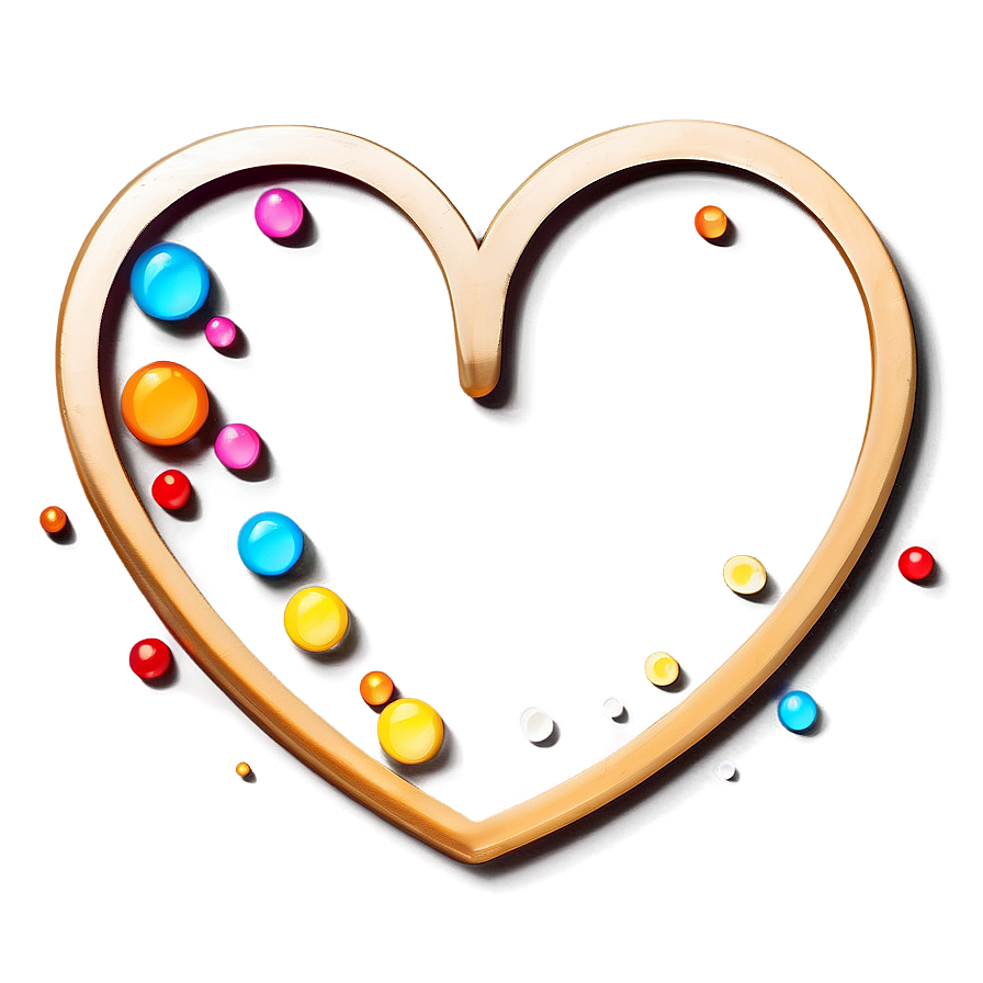 Thick Heart Outline Png 05252024 PNG image