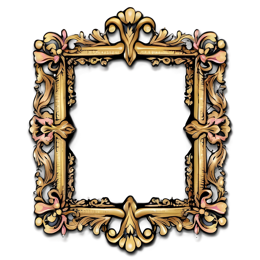 Thick Ornate Frame Png 06272024 PNG image