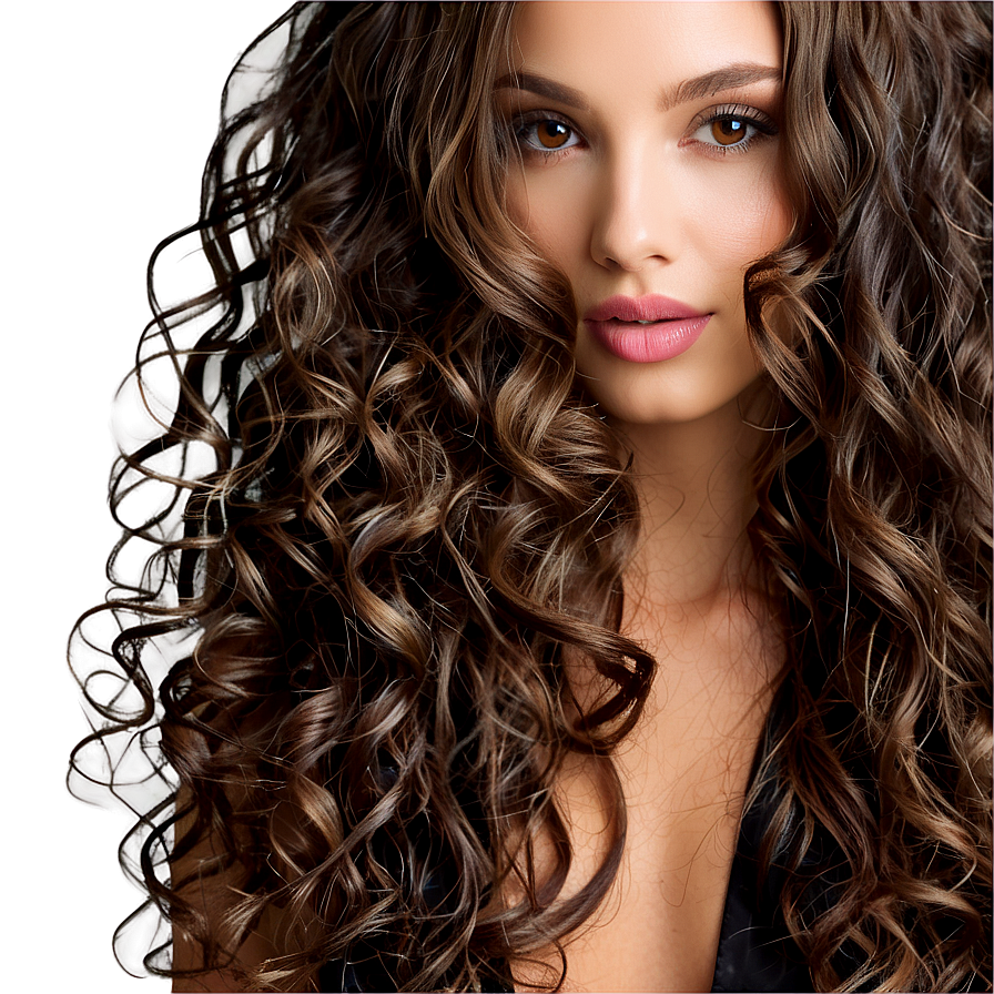 Thick Wavy Hair Png Qja79 PNG image