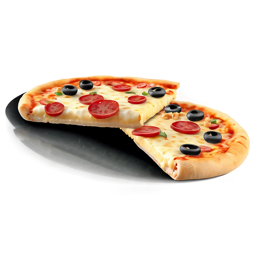 Thin Crust Pizza Vector Png Nrx PNG image