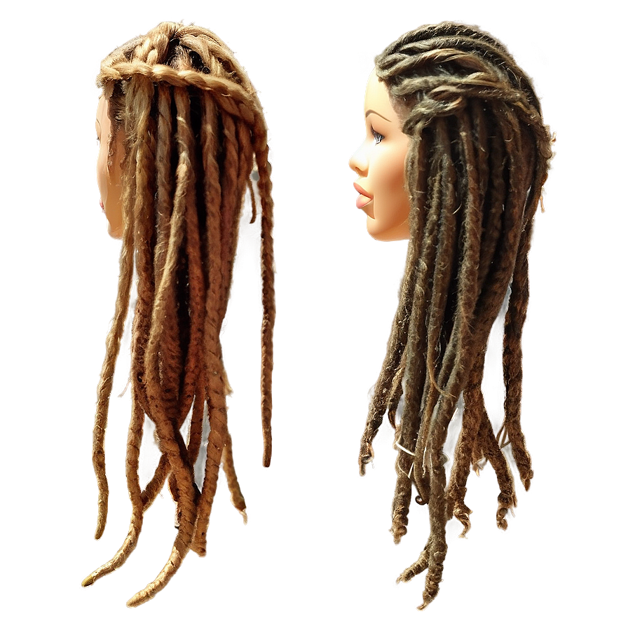 Thin Dreads Collection Png 05242024 PNG image