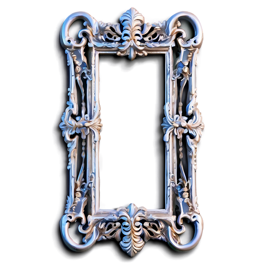Thin Ornate Frame Png 85 PNG image