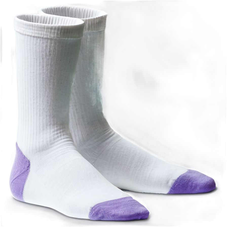 Thin White Socks Png Poh48 PNG image