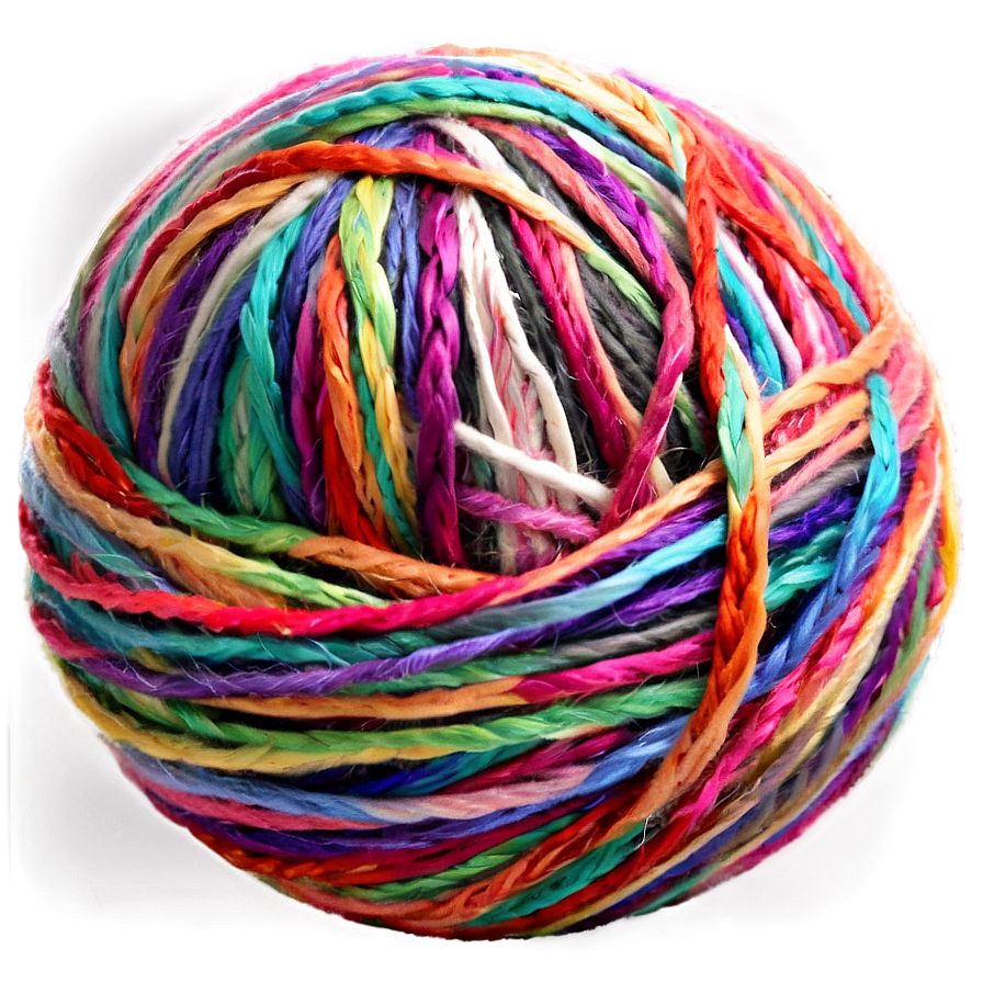 Thin Yarn Ball Png 06212024 PNG image