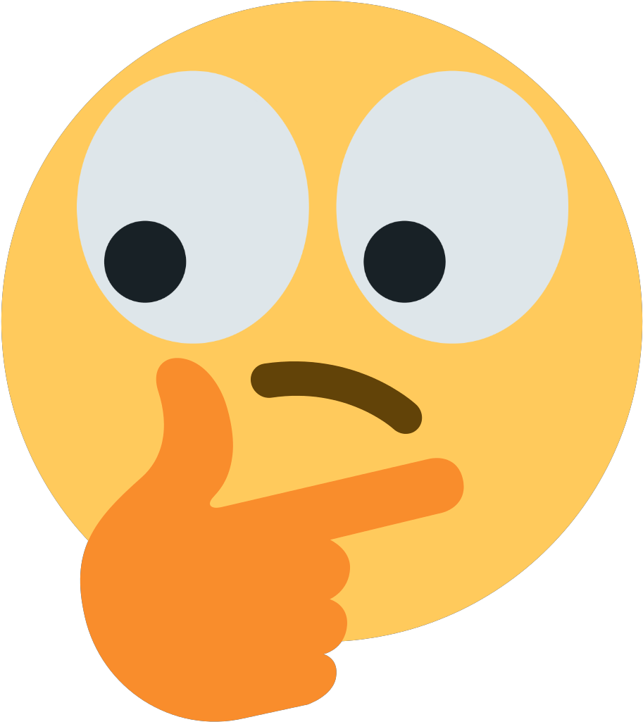 Thinking_ Face_ Emoji_with_ Thumb_ Up PNG image
