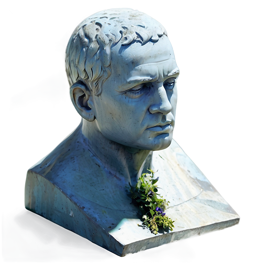 Thinking Man Statue Png Nnb PNG image