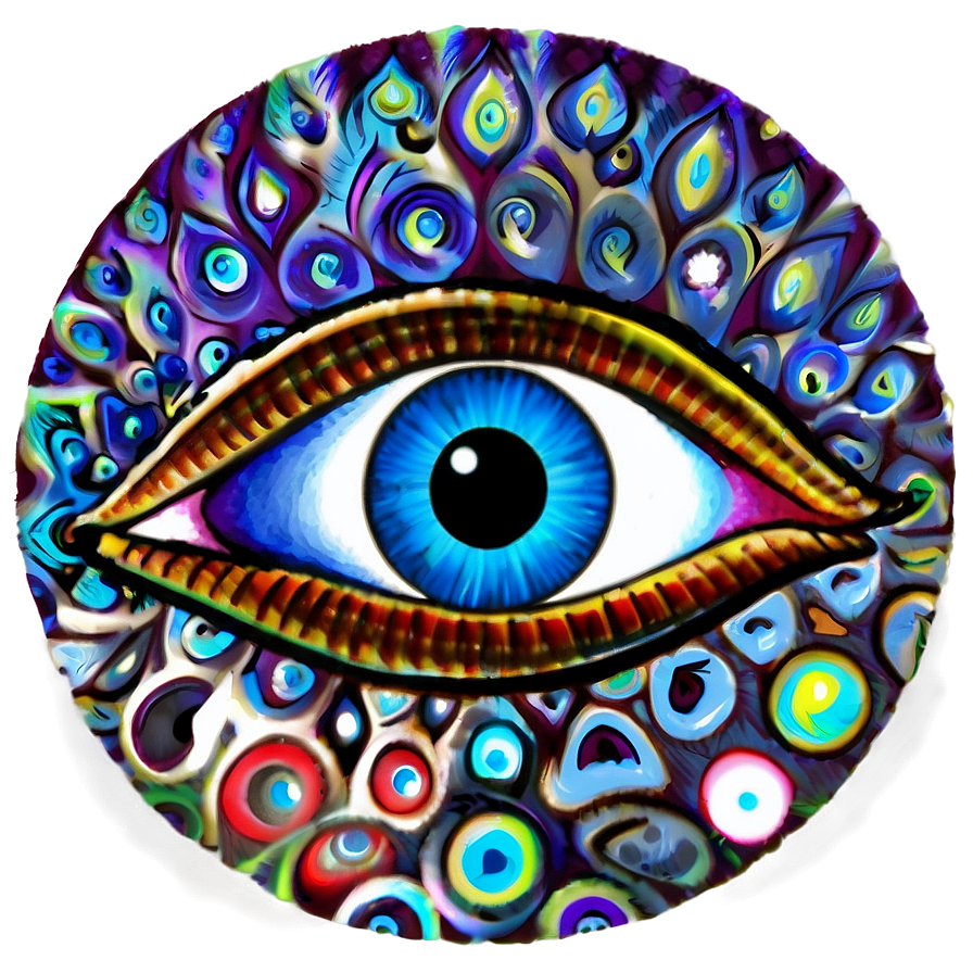 Third Eye Psychedelic Png Vtn97 PNG image